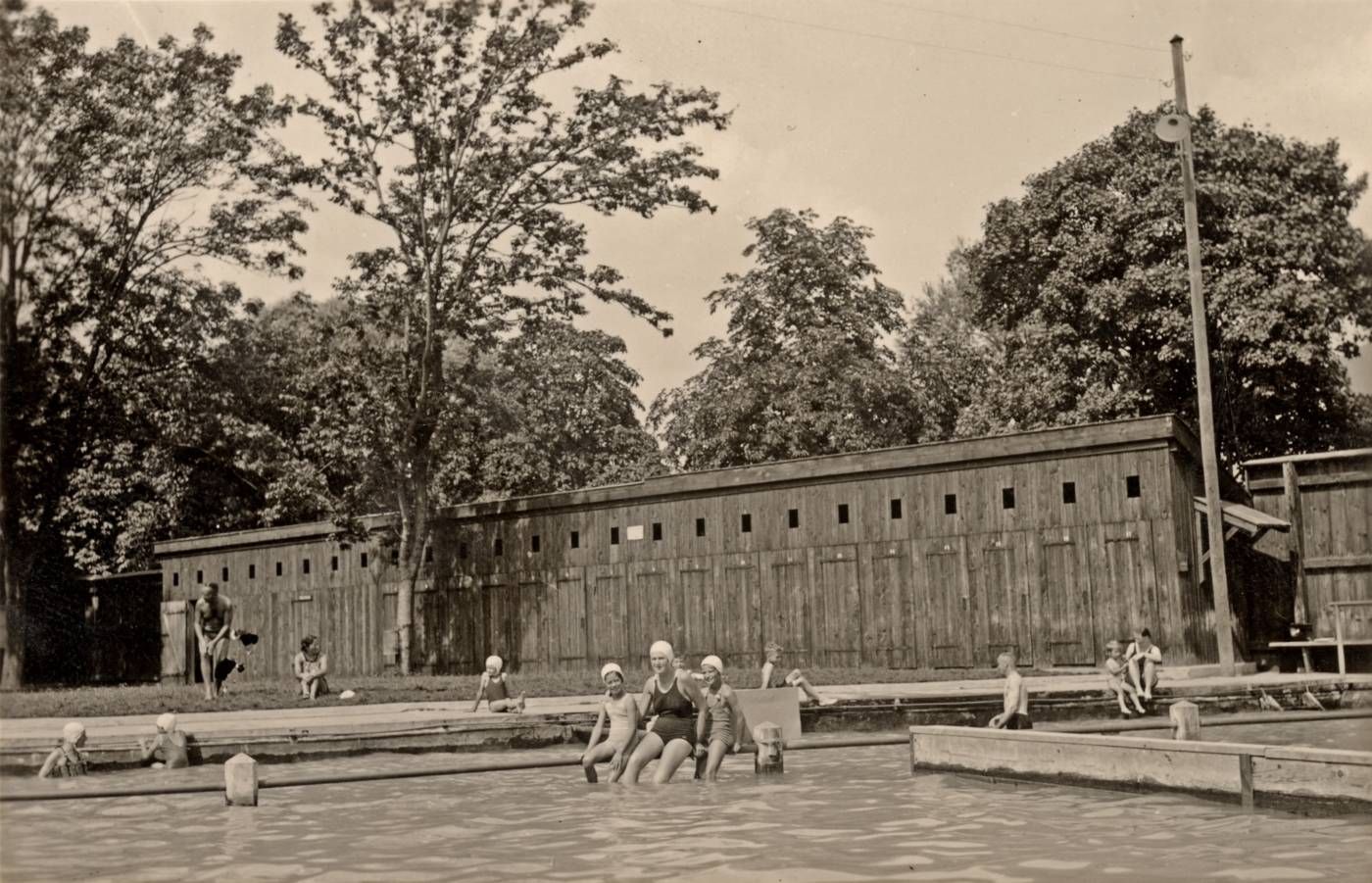 Lienzer Schwimmschule um 1935. © TAP