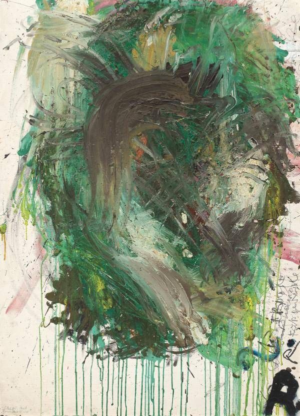 Arnulf Rainer, Salat mit grünem Sirup (c) Johannes Plattner